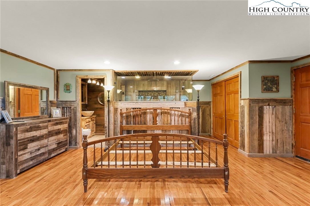 770 Grady Winkler Road Boone, NC 28607 - Photo 28 of 44 a view of an entryway with wooden floor