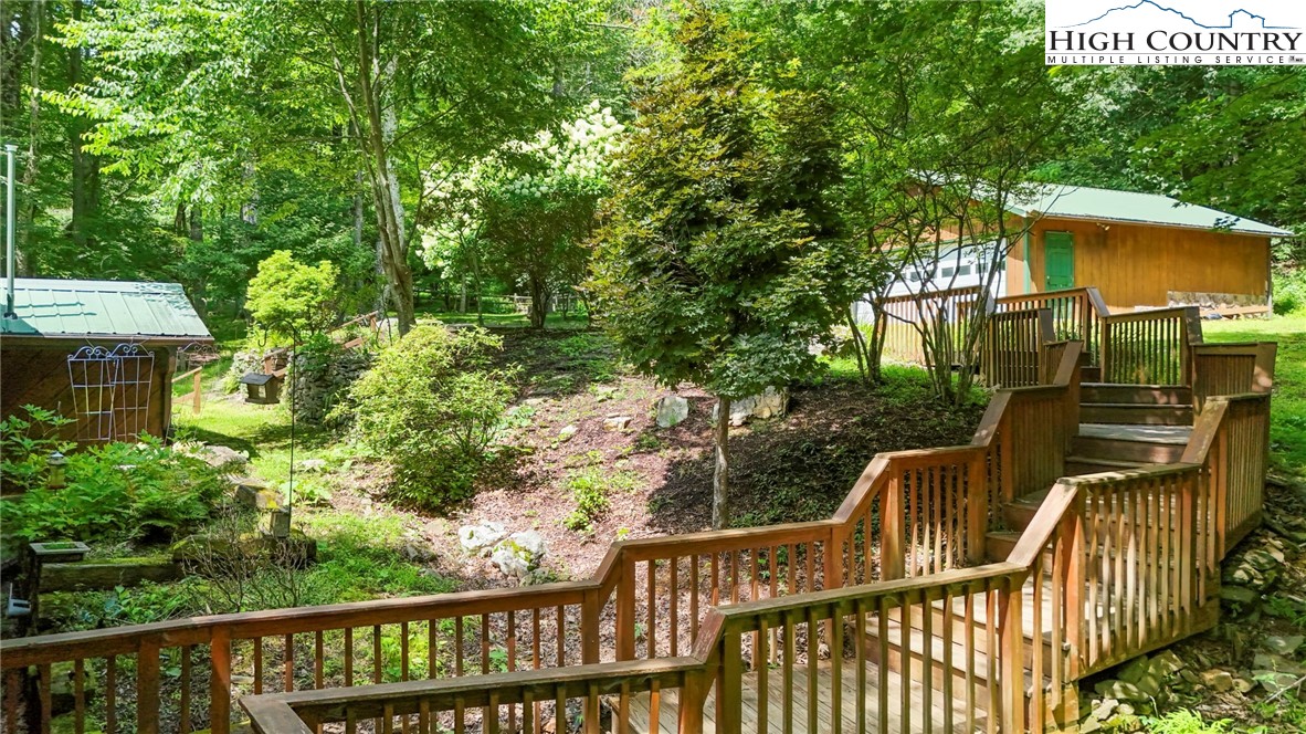770 Grady Winkler Road Boone, NC 28607 - Photo 44 of 44 a view of a balcony with chairs