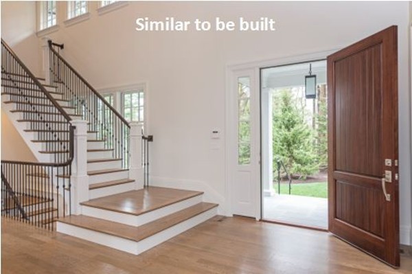 100 Ridgeway Road Weston, MA 02493 - Photo 4 of 7 a view of entryway and hall with wooden floor