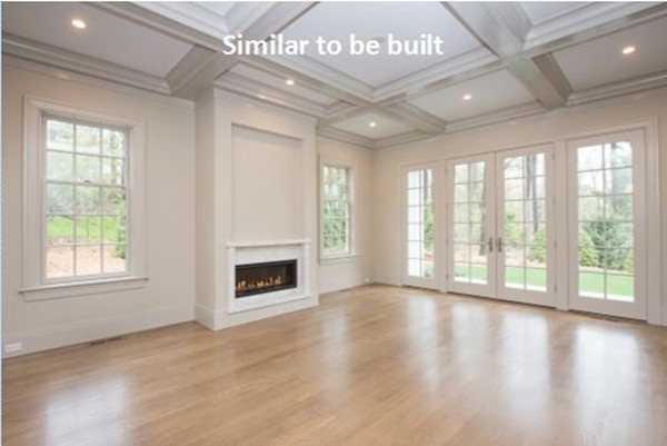 100 Ridgeway Road Weston, MA 02493 - Photo 5 of 7 a view of an empty room with a window and wooden floor