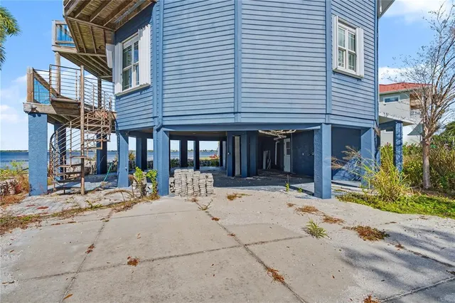 a view of a cafe with sitting area