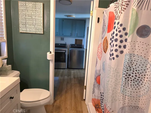 a outdoor living space with furniture