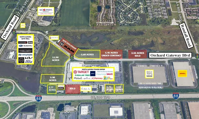 $381,150 | Lot 6 Towne Center Drive, North Aurora, IL 60542