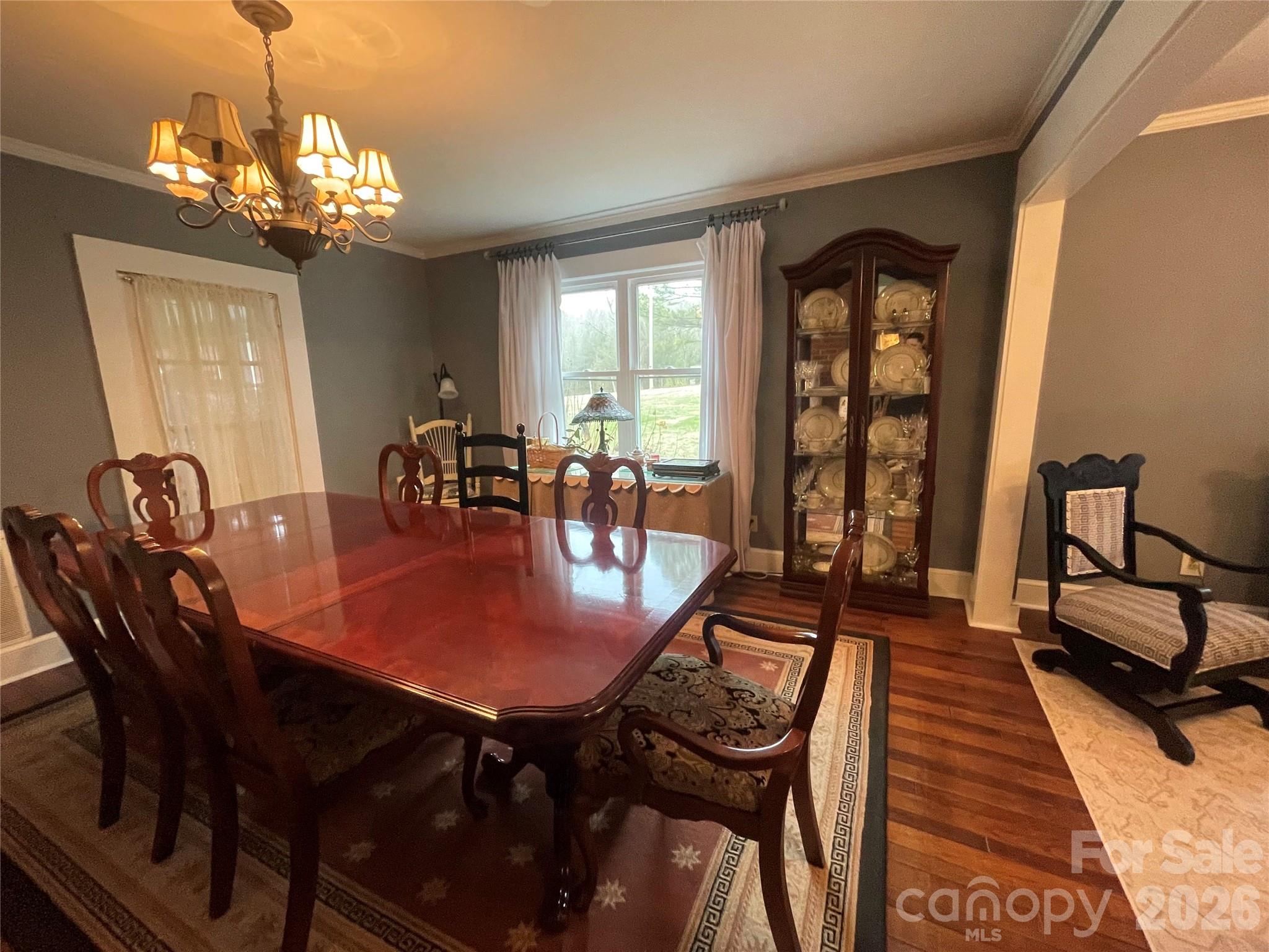 20809 Biles Road Albemarle, NC 28001 - Photo 5 of 39 a view of a dining room with furniture and window