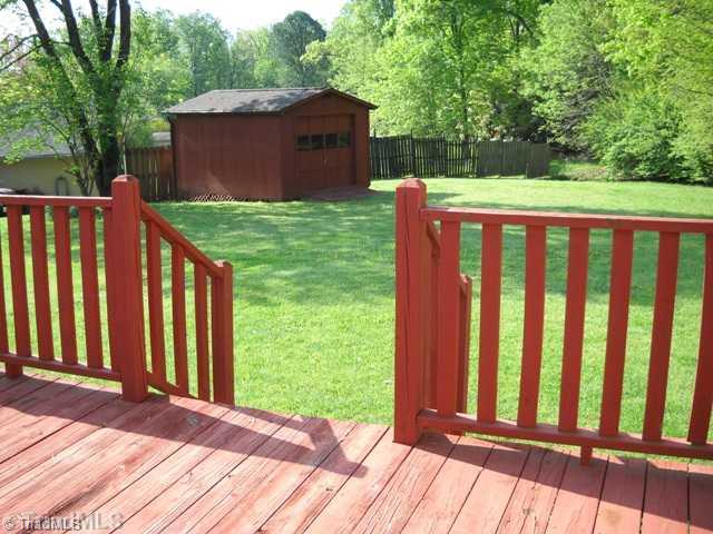 7105 Kingston Road Trinity, NC 27360 - Photo 15 of 16 Other. Backyard from Deck