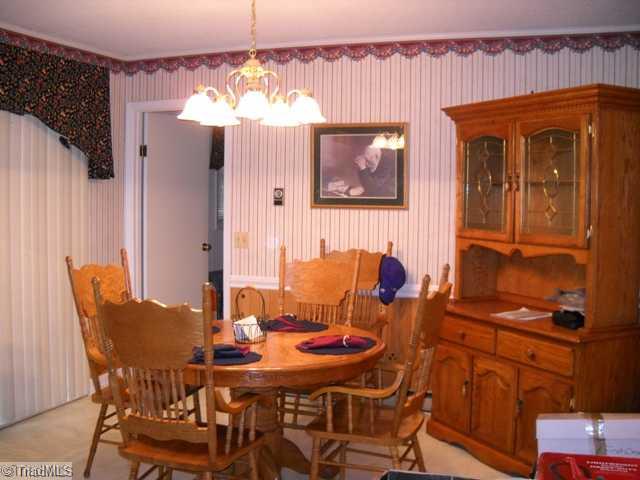 7105 Kingston Road Trinity, NC 27360 - Photo 5 of 16 Dining Room. This beautiful cining area is part of large eat-in kitchen.
