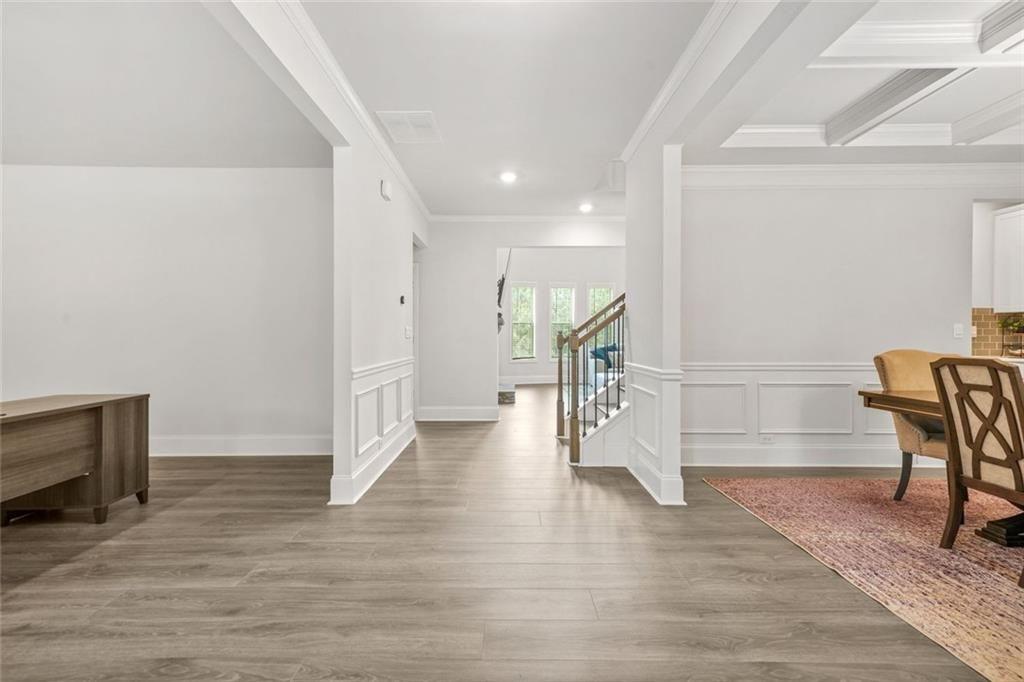 1606 Chancery Lane Lithia Springs, GA 30122 - Photo 5 of 66 a view of livingroom with furniture and wooden floor