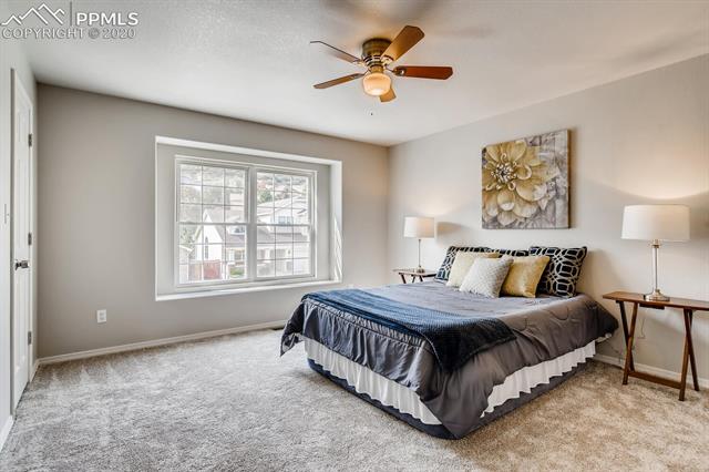 7545 Julynn Road Colorado Springs, CO 80919 - Photo 11 of 29 Master bedroom with mountain views
