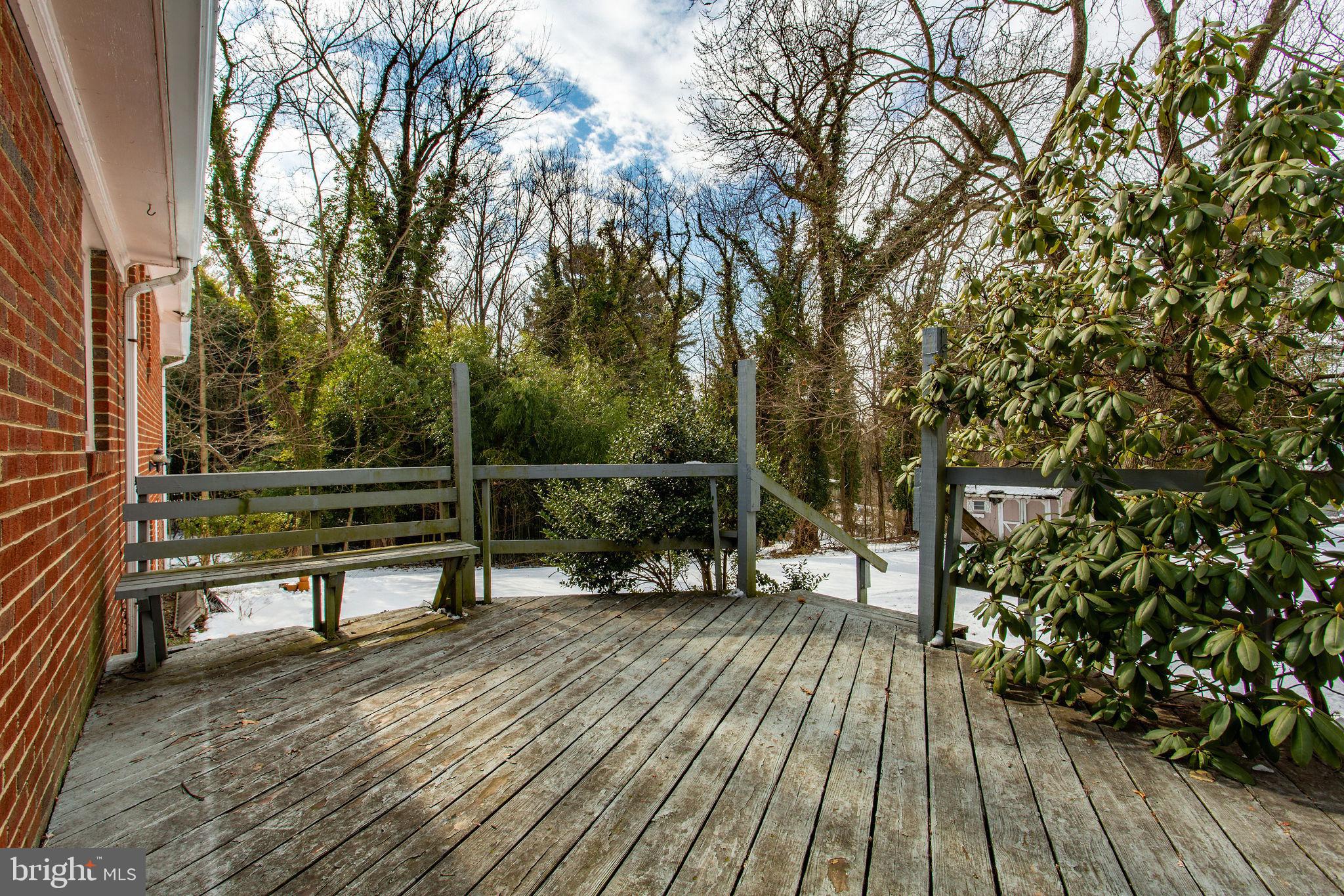 6020 Linganore Road Frederick, MD 21701 - Photo 40 of 46 Deck overlooks Rear Yeard