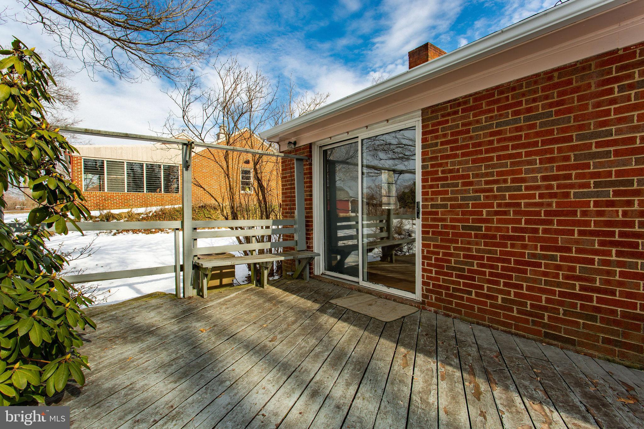 6020 Linganore Road Frederick, MD 21701 - Photo 41 of 46 Sliding Doors to Dining Room from Deck