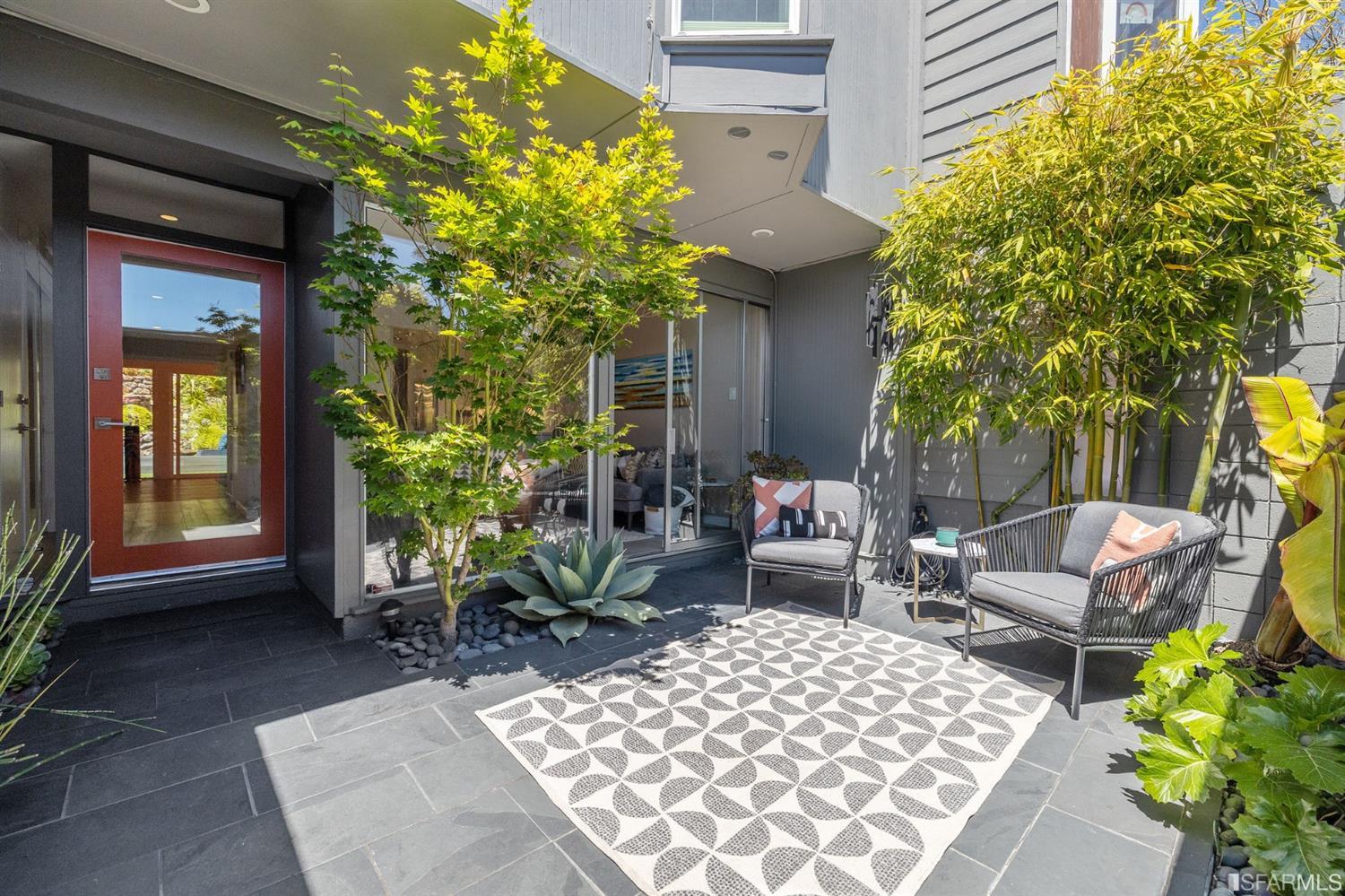 66 Amethyst Way San Francisco, CA 94131 - Photo 3 of 62 A bright and cheerful patio welcomes visitors into this beautiful home.