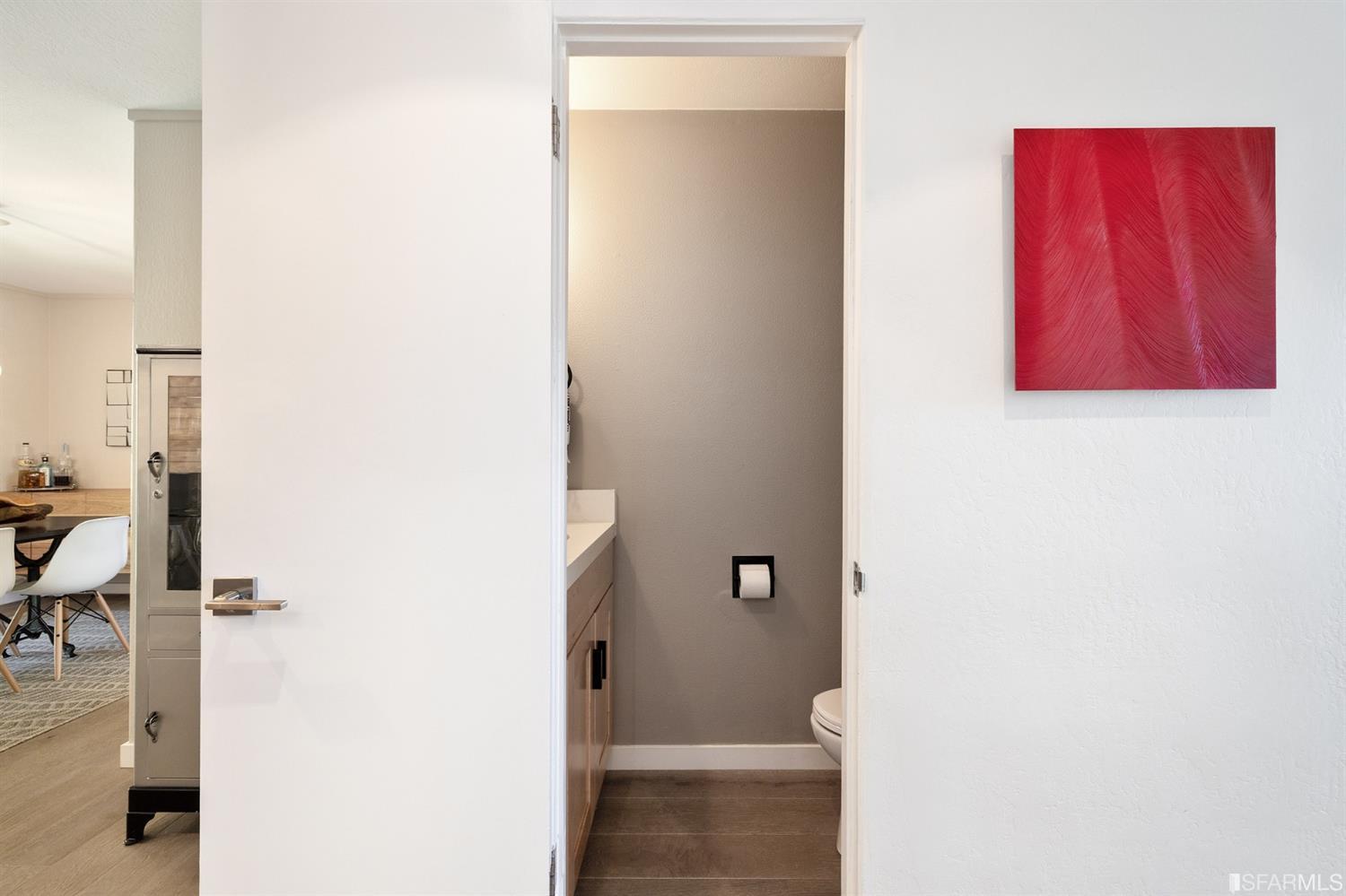 66 Amethyst Way San Francisco, CA 94131 - Photo 31 of 62 A convenient half bath is on the main level of the home.