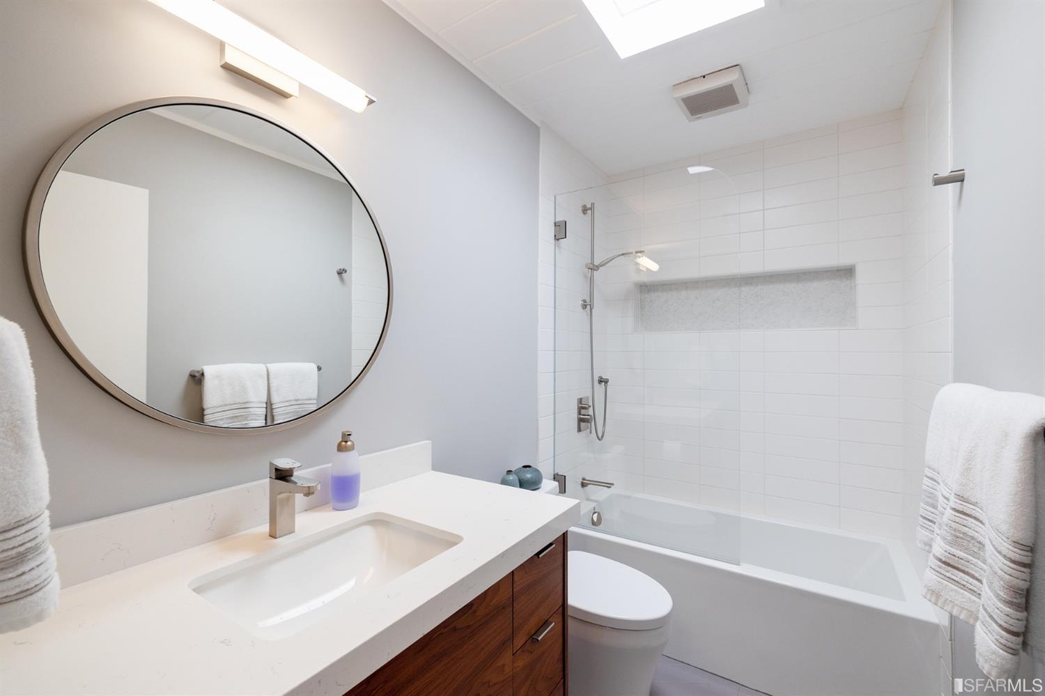 66 Amethyst Way San Francisco, CA 94131 - Photo 48 of 62 The second bathroom on the upper level has also been beautifully remodeled.