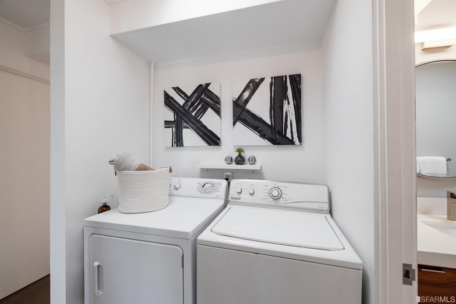 66 Amethyst Way San Francisco, CA 94131 - Photo 50 of 62 The laundry area is located conveniently on the bedroom level.