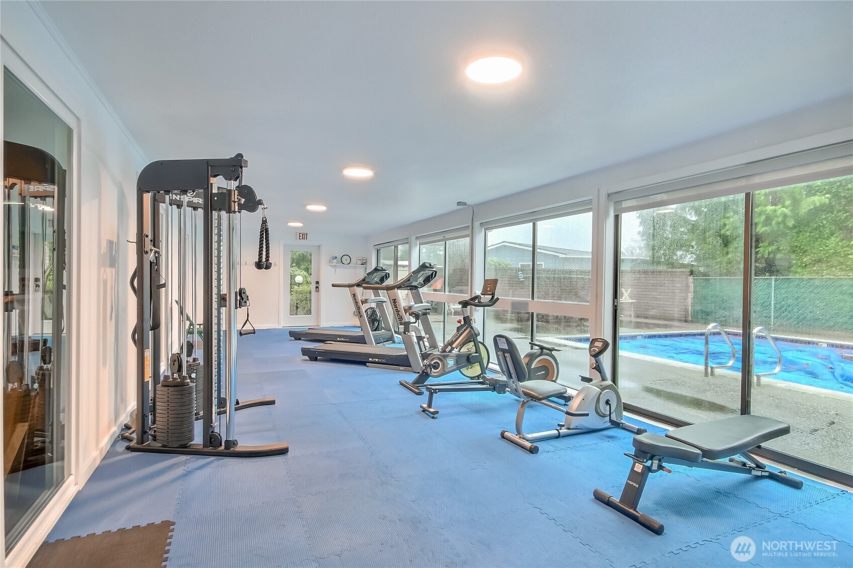 201 Union Avenue Southeast, Unit 112 Renton, WA 98059 - Photo 29 of 35 a view of a room with gym equipment