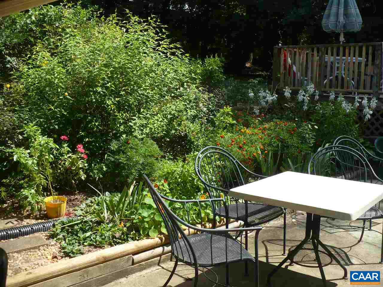 4193 Celt Road Stanardsville, VA 22973 - Photo 7 of 35 a view of a chairs and table in patio with plants