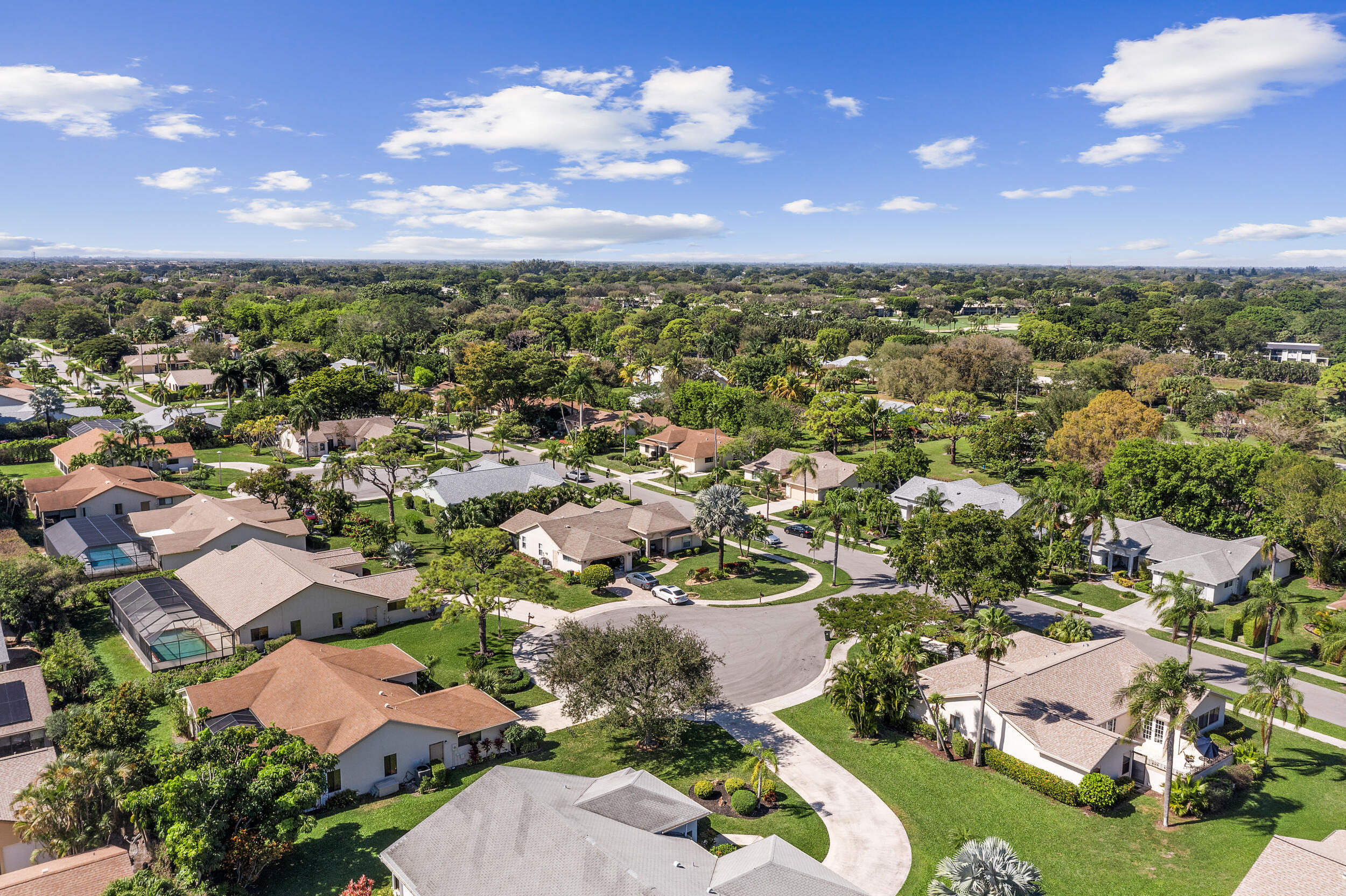 2685 Riviera Drive Delray Beach, FL 33445 - Photo 44 of 48 an aerial view of residential houses with outdoor space