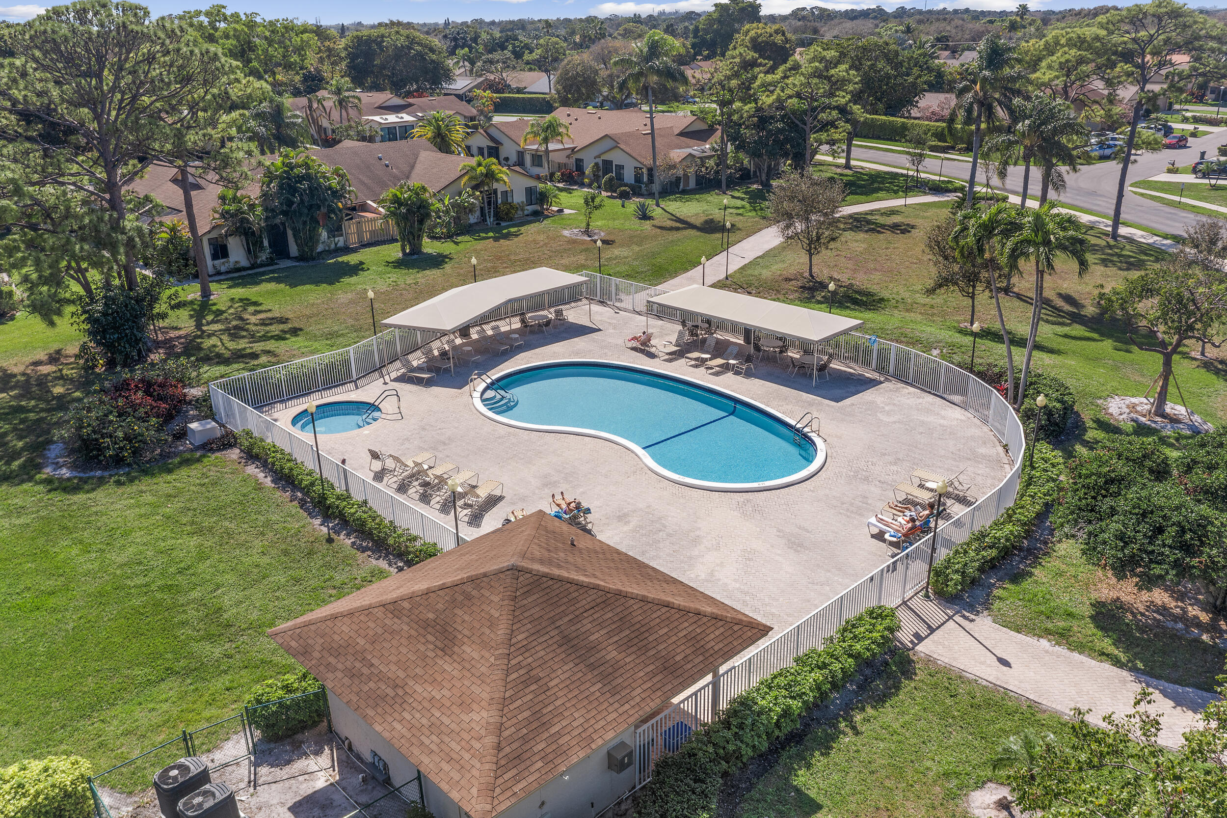 2685 Riviera Drive Delray Beach, FL 33445 - Photo 45 of 48 an aerial view of a house