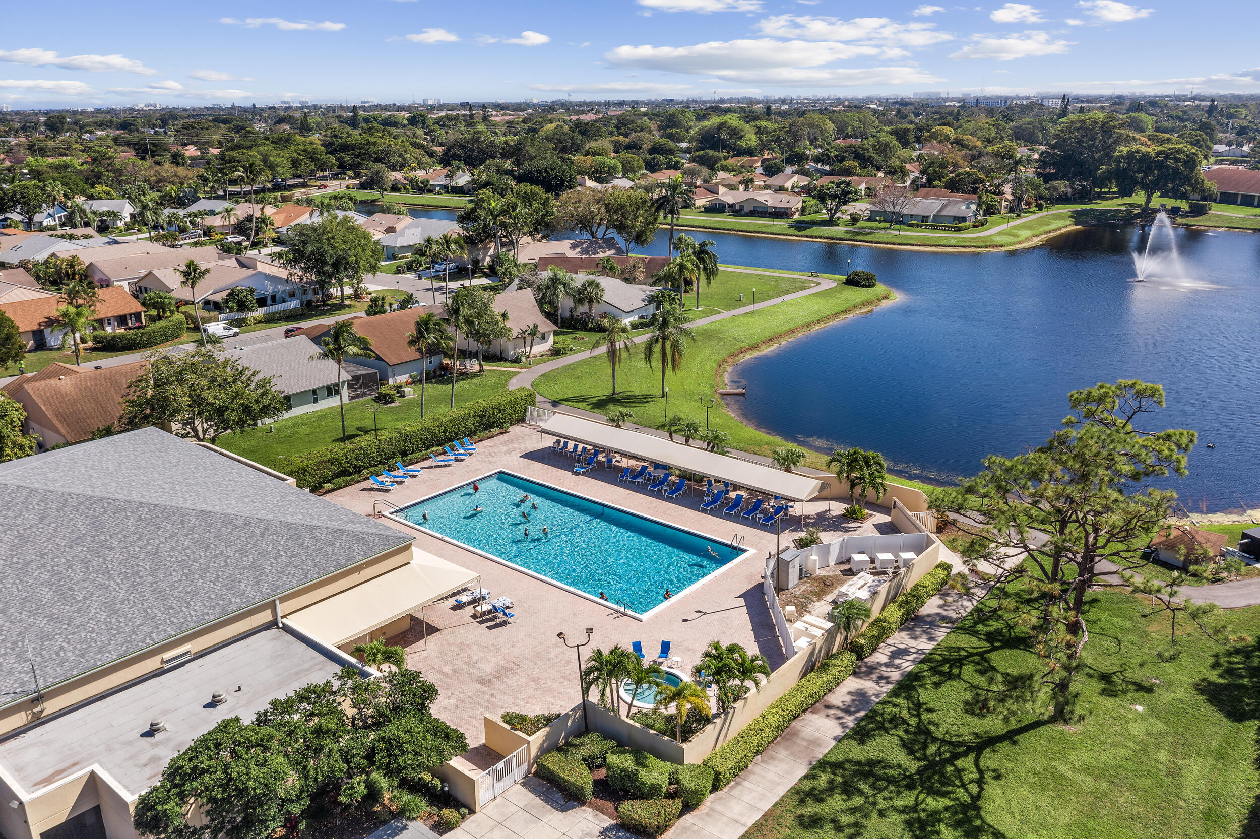 2685 Riviera Drive Delray Beach, FL 33445 - Photo 46 of 48 an aerial view of a city and lake view