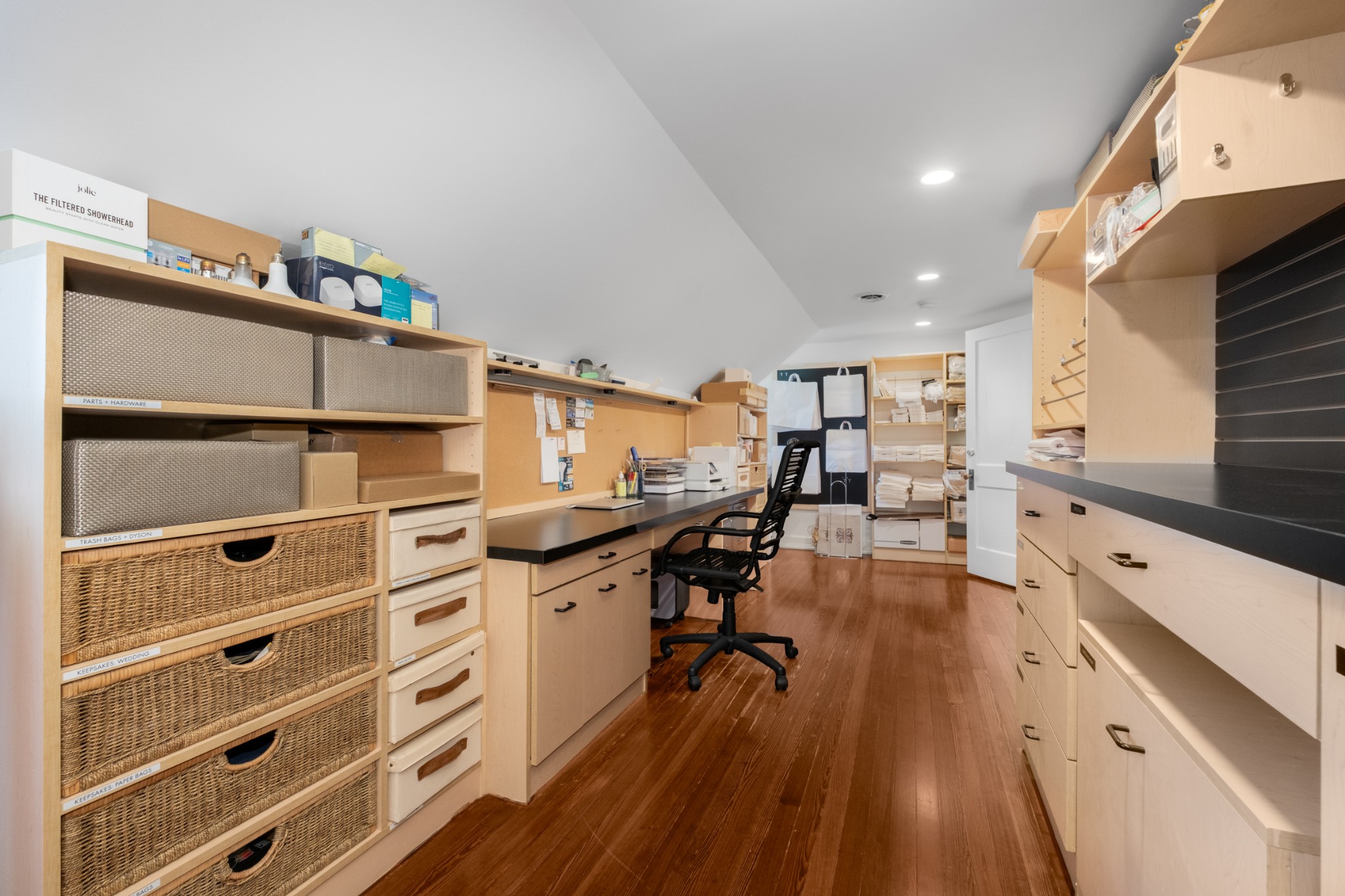 3800 Woodlawn Drive Nashville, TN 37215 - Photo 33 of 43 a kitchen view with wooden floor and cabinets