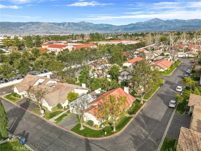 a view of a city with an ocean