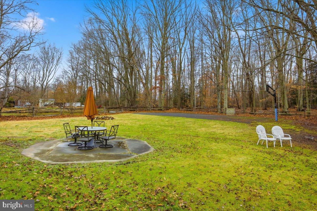 1518 Commissioners Road Mullica Hill, NJ 08062 - Photo 10 of 35 a view of a fountain in the yard with a fountain
