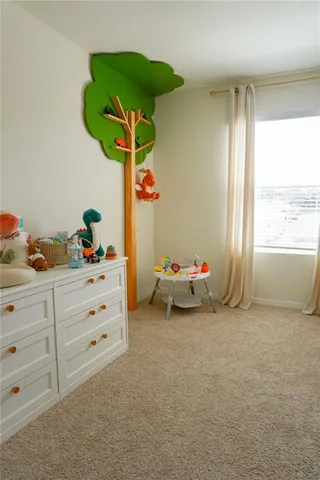 a view of water heater and room