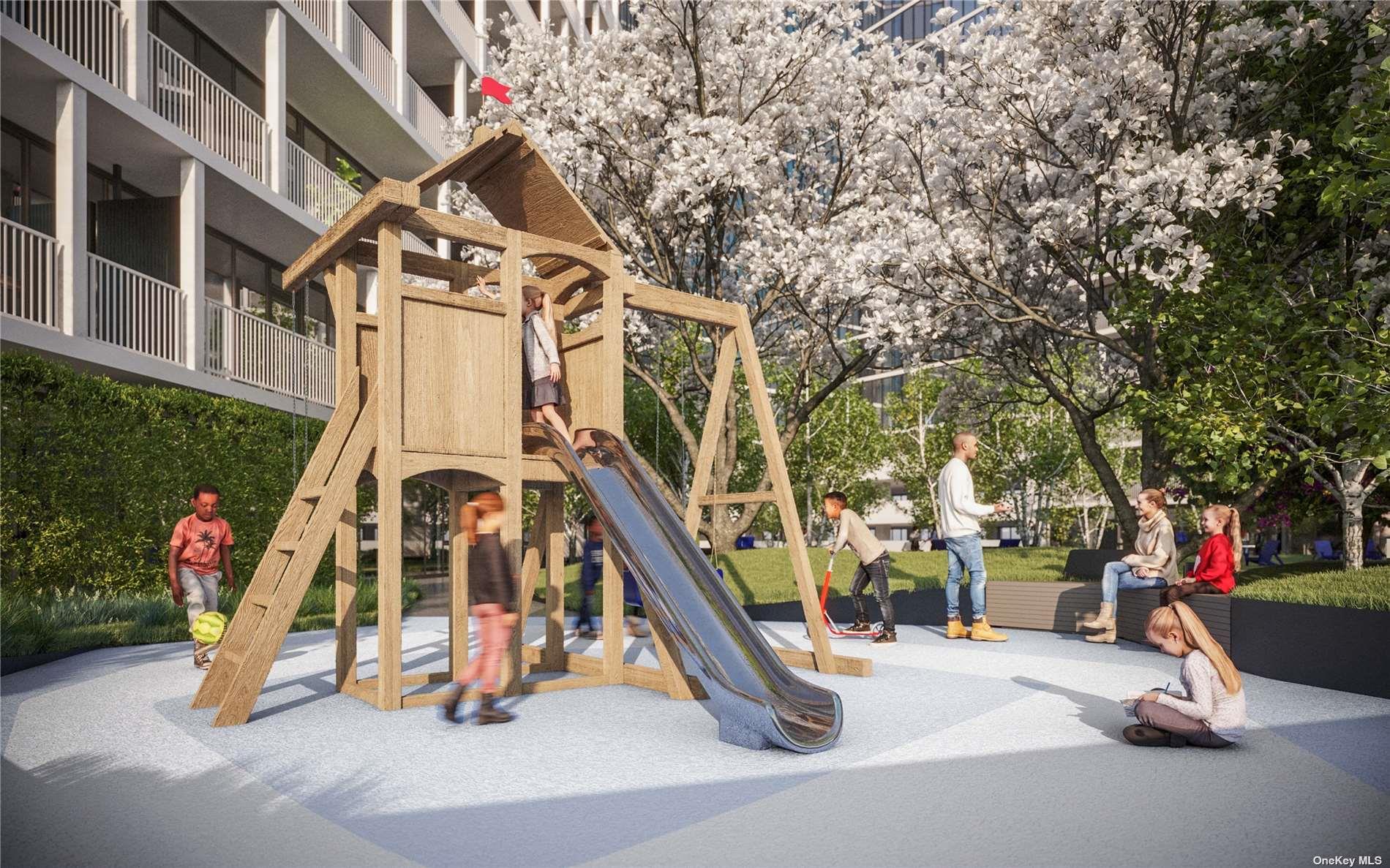 131-02 40th Road, Unit 17V Queens, NY 11354 - Photo 22 of 34 View of play area