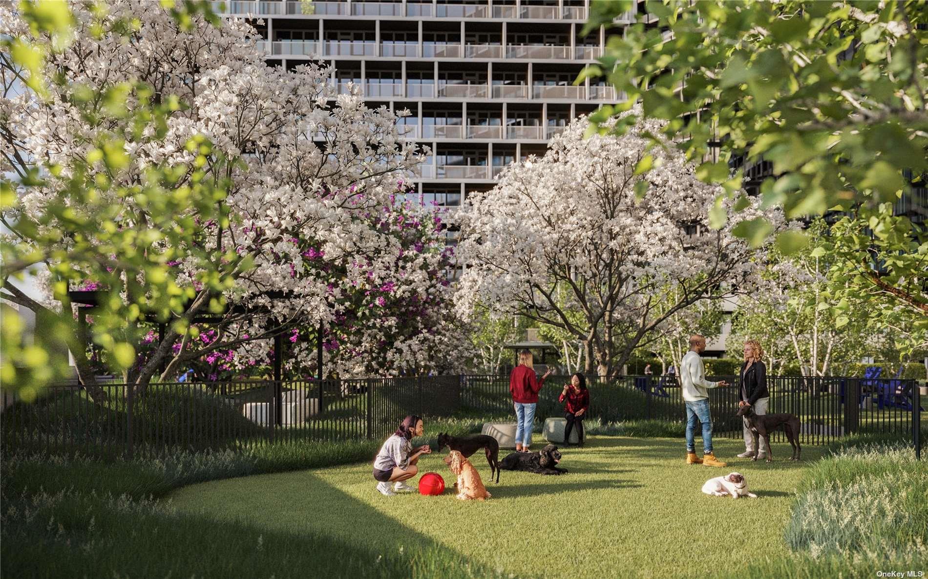 131-02 40th Road, Unit 17V Queens, NY 11354 - Photo 23 of 34 View of property's community with a yard