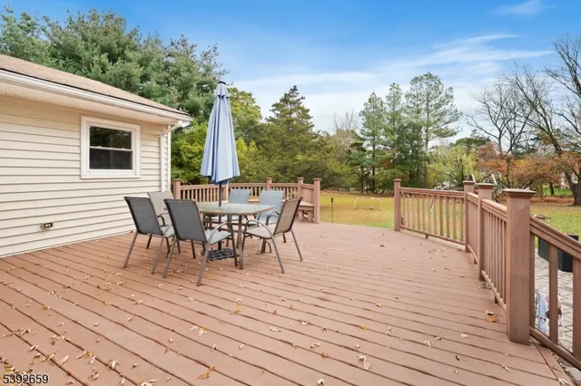 a view of a terrace with chairs