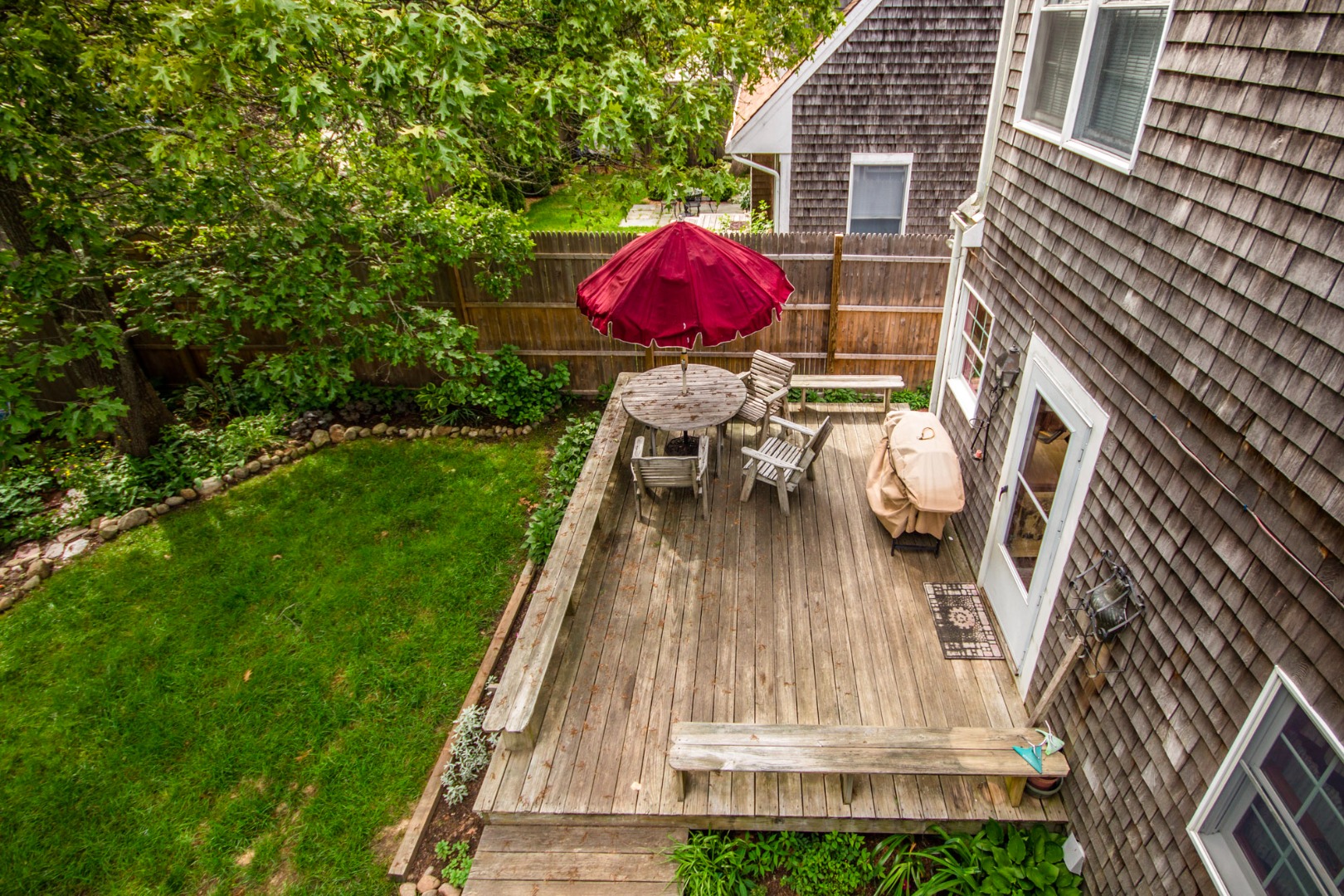 60 Pinehurst Road Edgartown, MA 02539 - Photo 18 of 25 a view of deck with patio