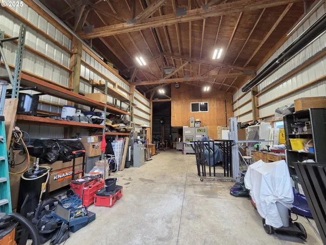 a view of storage and utility room