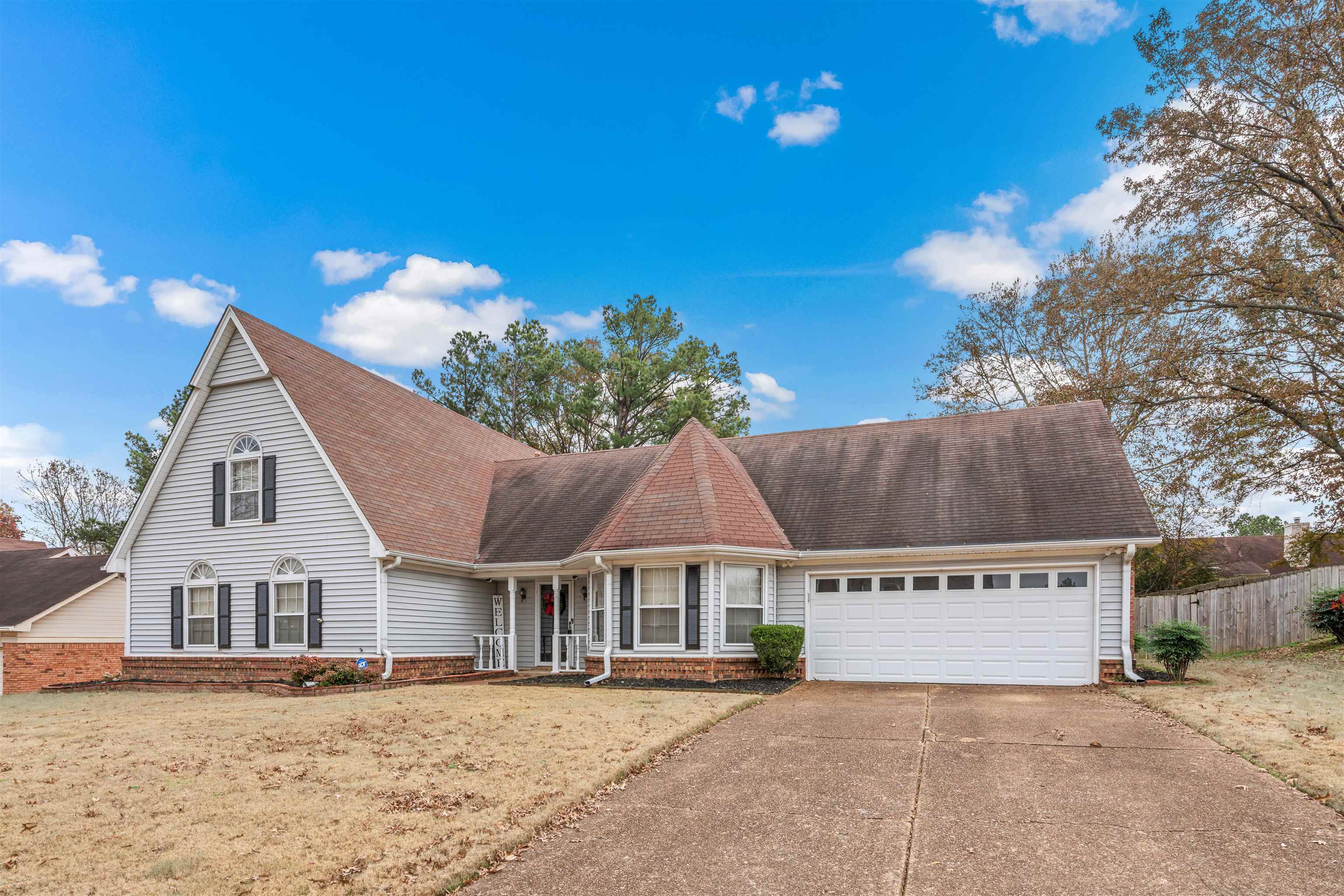 7087 Cutter Mill Road Memphis, TN 38141 - Photo 2 of 20 View of front of property with a garage