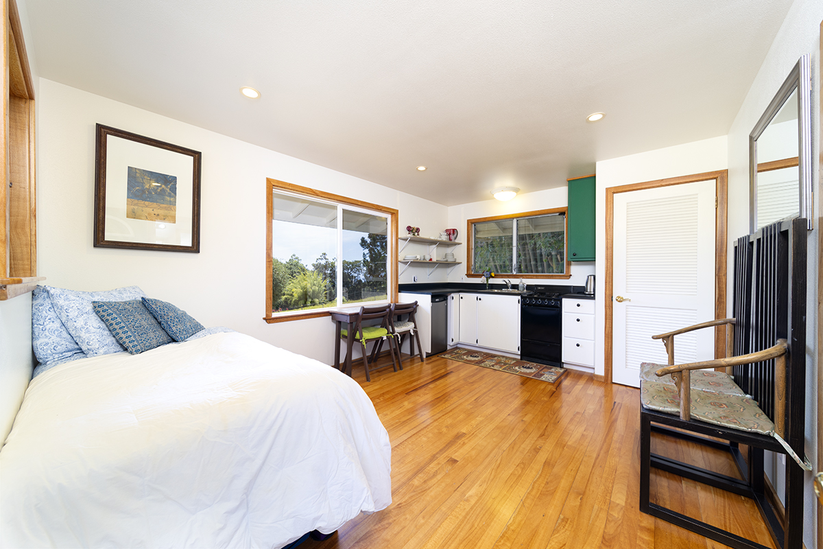 35-486 Pahale Road Papaaloa, HI 96780 - Photo 24 of 30 a large bedroom with a bed and wooden floor