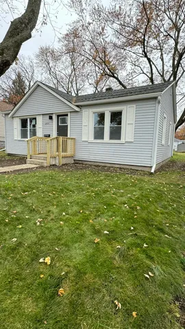 a house that has a tree in it