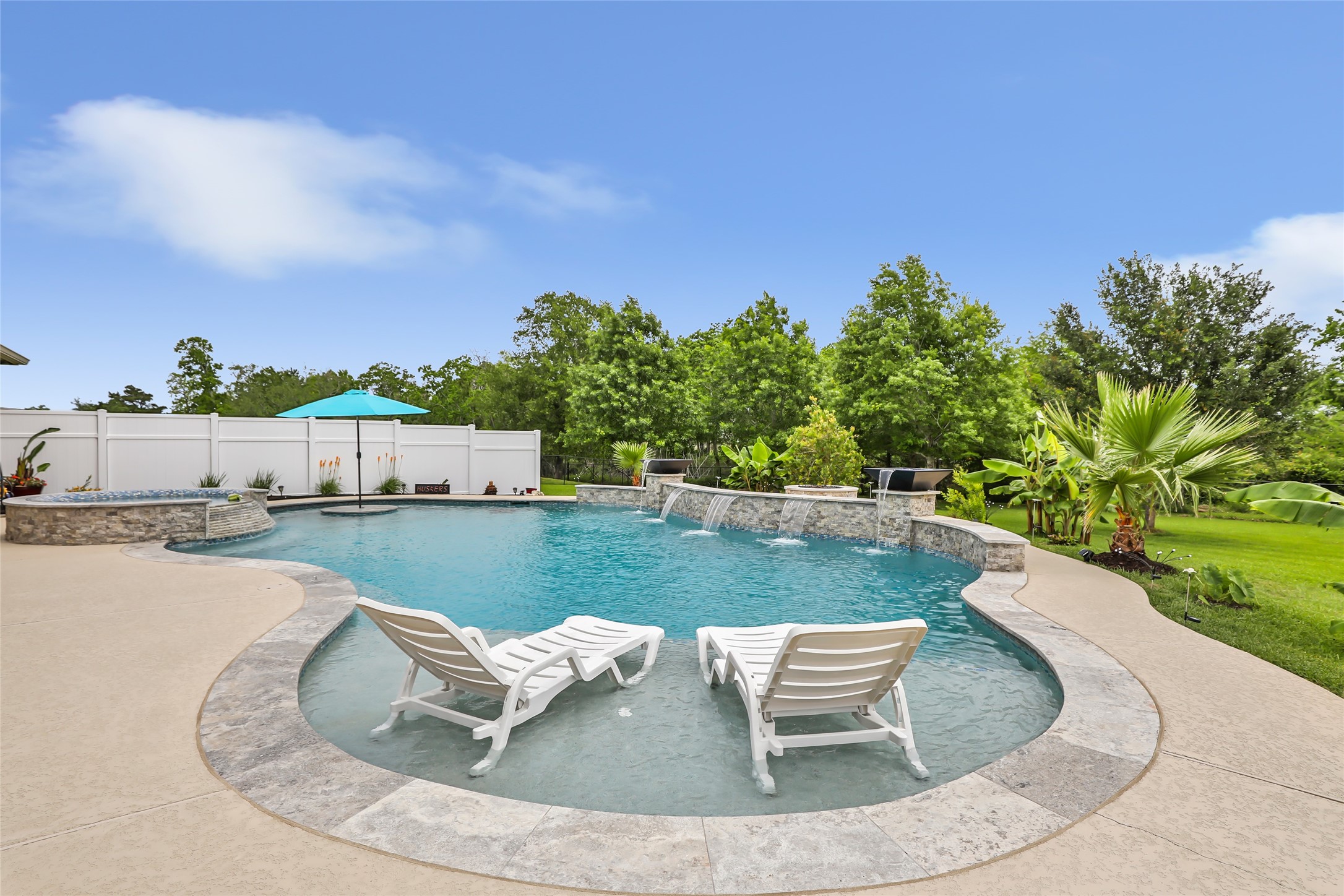 6202 Circle Back Road Baytown, TX 77523 - Photo 44 of 50 Pool decking for sun bathing