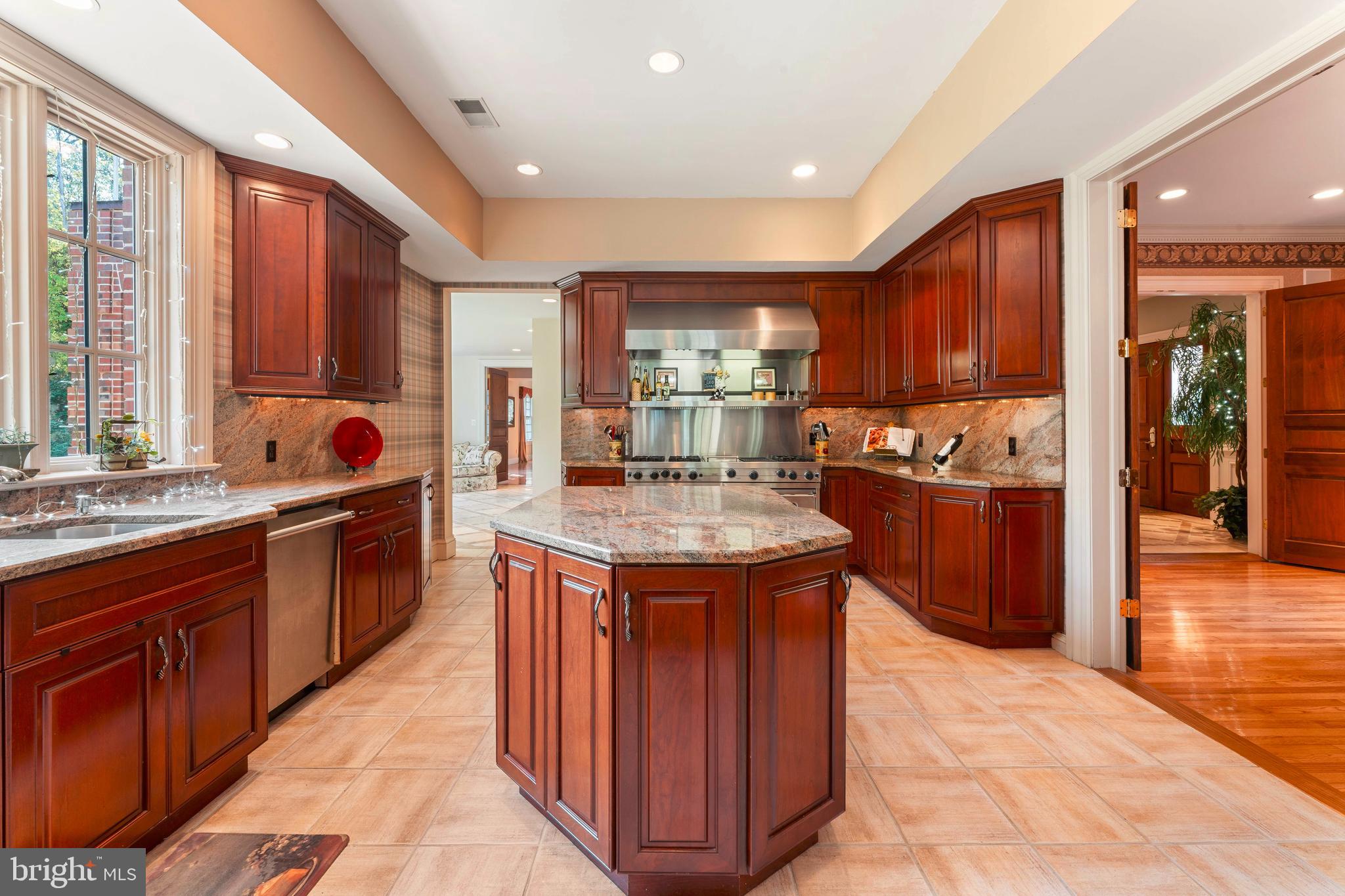 1390 Old Jacksonville Road Ivyland, PA 18974 - Photo 11 of 75 a kitchen with stainless steel appliances granite countertop a stove a sink dishwasher a refrigerator and a oven