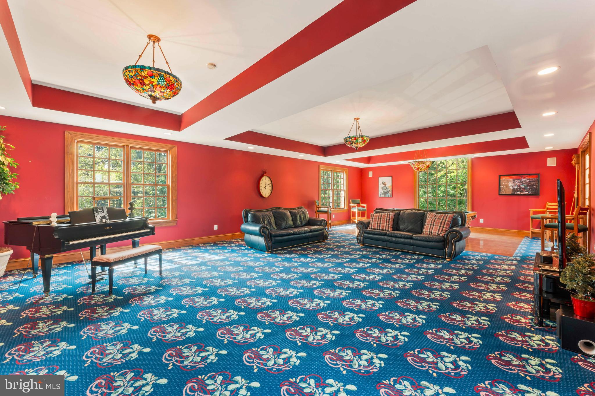 1390 Old Jacksonville Road Ivyland, PA 18974 - Photo 25 of 75 a living room with furniture a rug and a chandelier