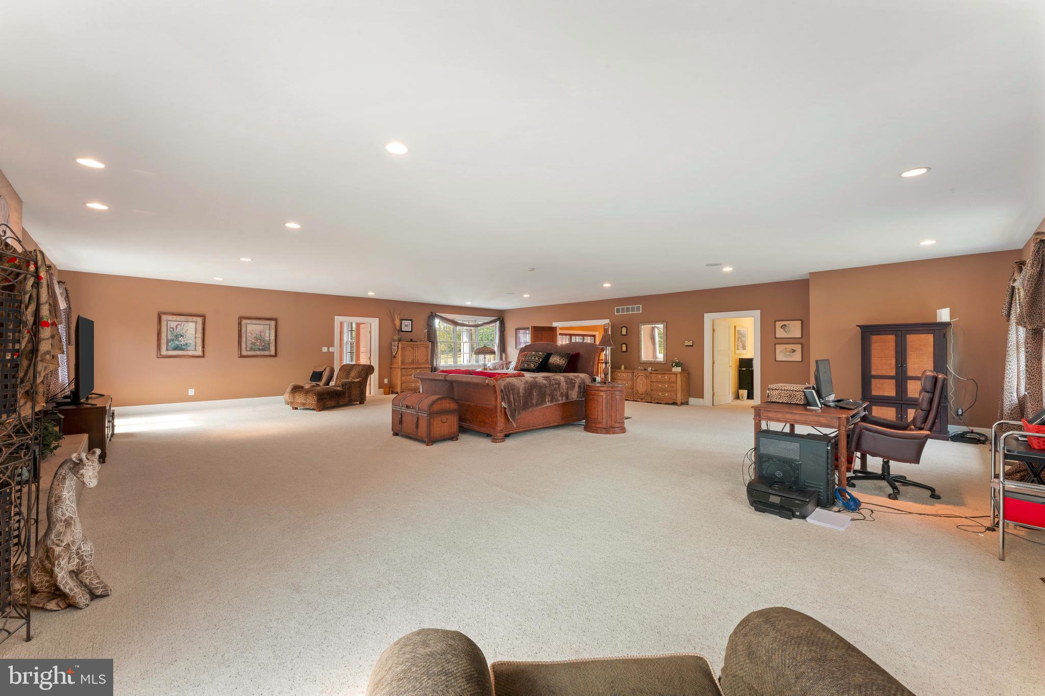 1390 Old Jacksonville Road Ivyland, PA 18974 - Photo 32 of 75 a living room with furniture and a flat screen tv