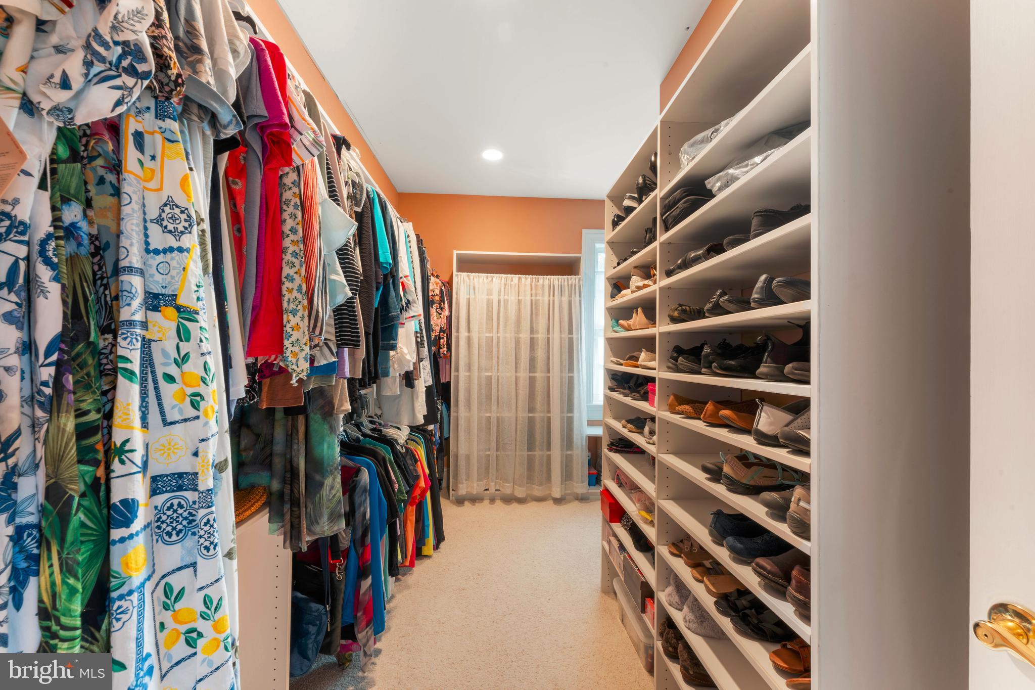 1390 Old Jacksonville Road Ivyland, PA 18974 - Photo 37 of 75 a view of walk in closet with clothes and shoes