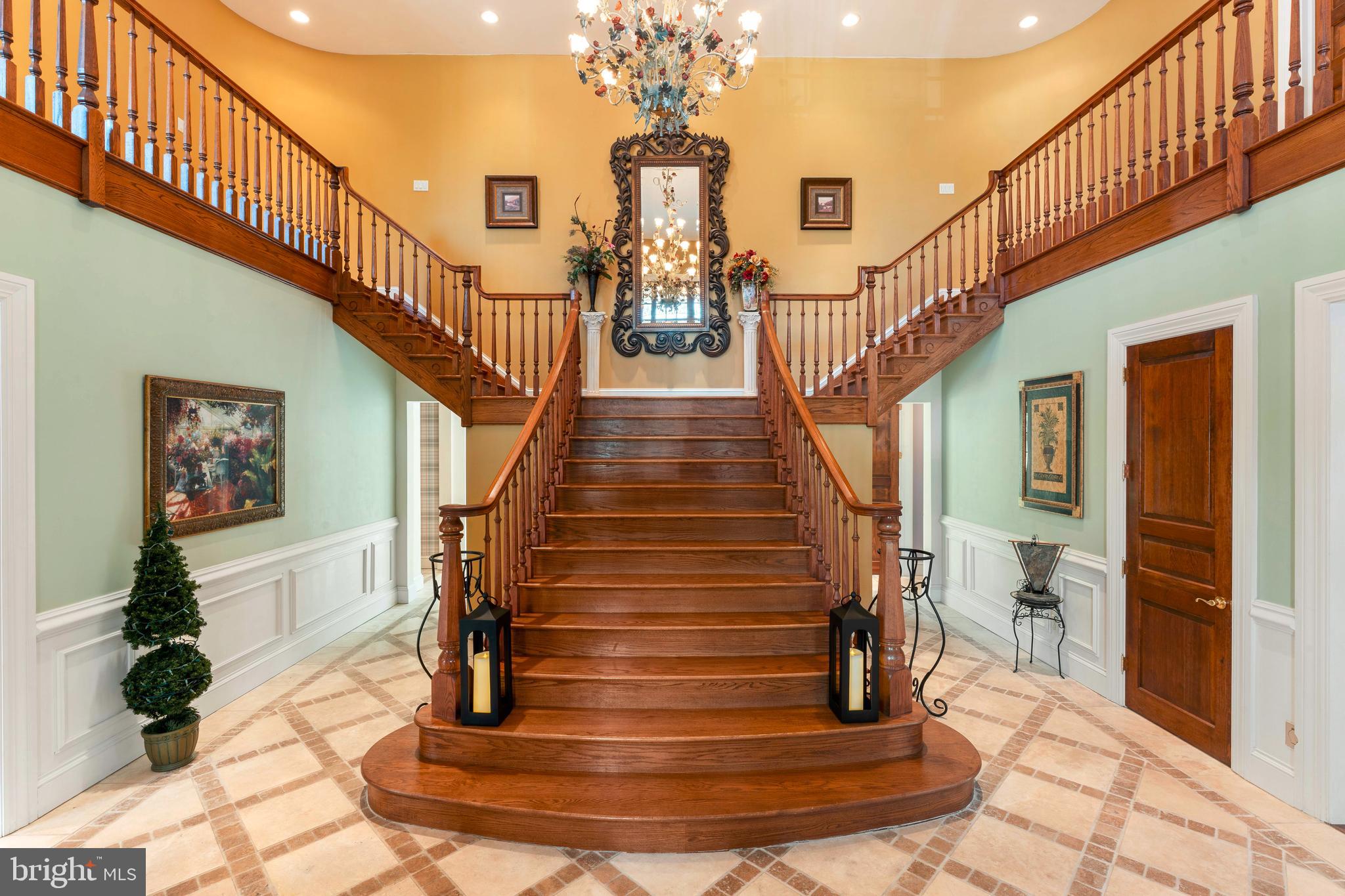 1390 Old Jacksonville Road Ivyland, PA 18974 - Photo 4 of 75 a view of entryway and hall with wooden floor