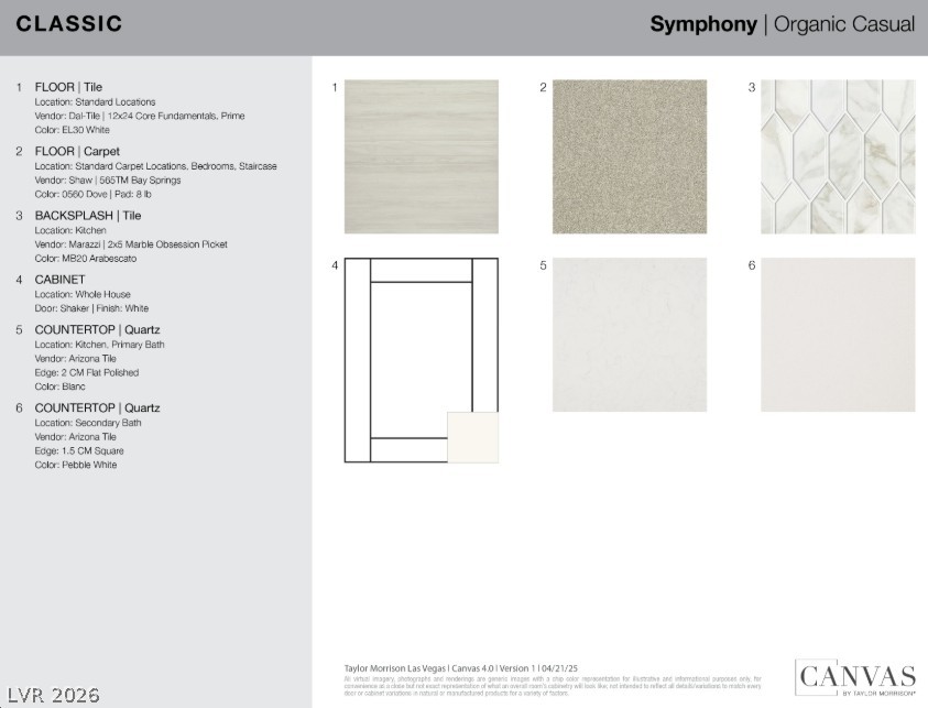 655 Semitone Lane Henderson, NV 89015 - Photo 5 of 39 655 Semitone Lane design selections! This home is currently under construction and selections are subject to change.