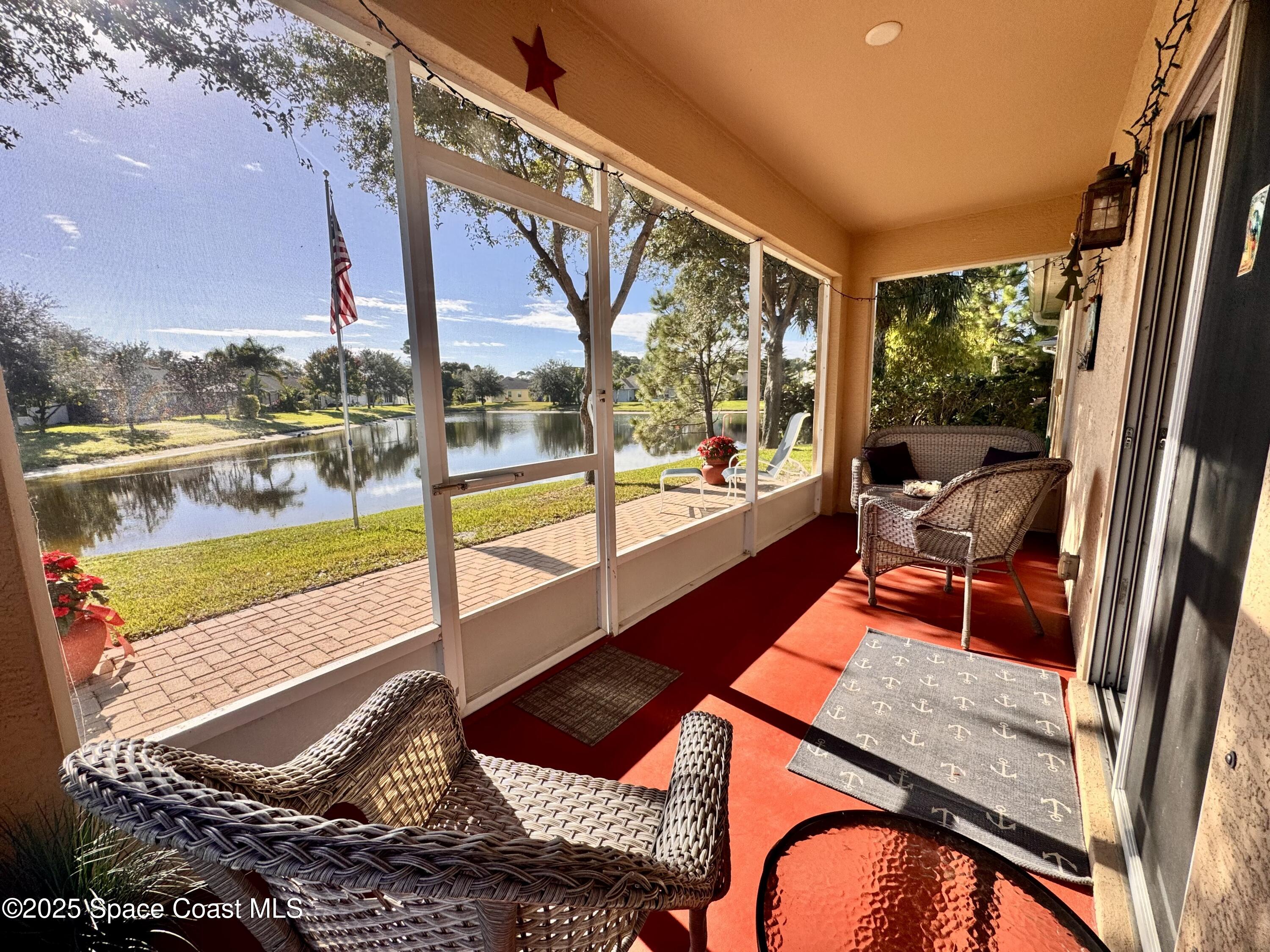 217 Briarcliff Circle Sebastian, FL 32958 - Photo 18 of 36 a view of swimming pool with a lounge chair