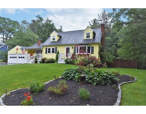 201 Cart Path Road Tewksbury, MA 01876 - Photo 2 of 29 a view of a house with a garden