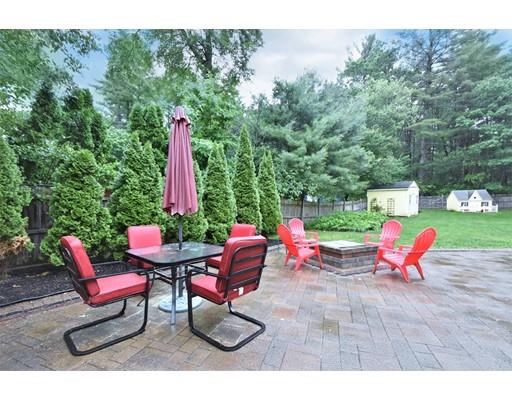 201 Cart Path Road Tewksbury, MA 01876 - Photo 28 of 29 a backyard of a house with outdoor seating