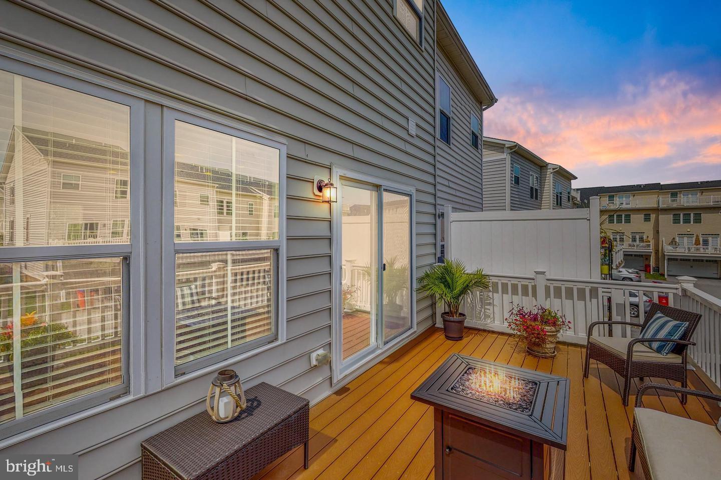 113 Quarry Road Malvern, PA 19355 - Photo 17 of 30 Charming deck at sunset glow.