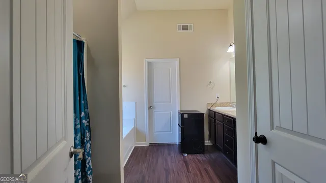 a view of walk in closet