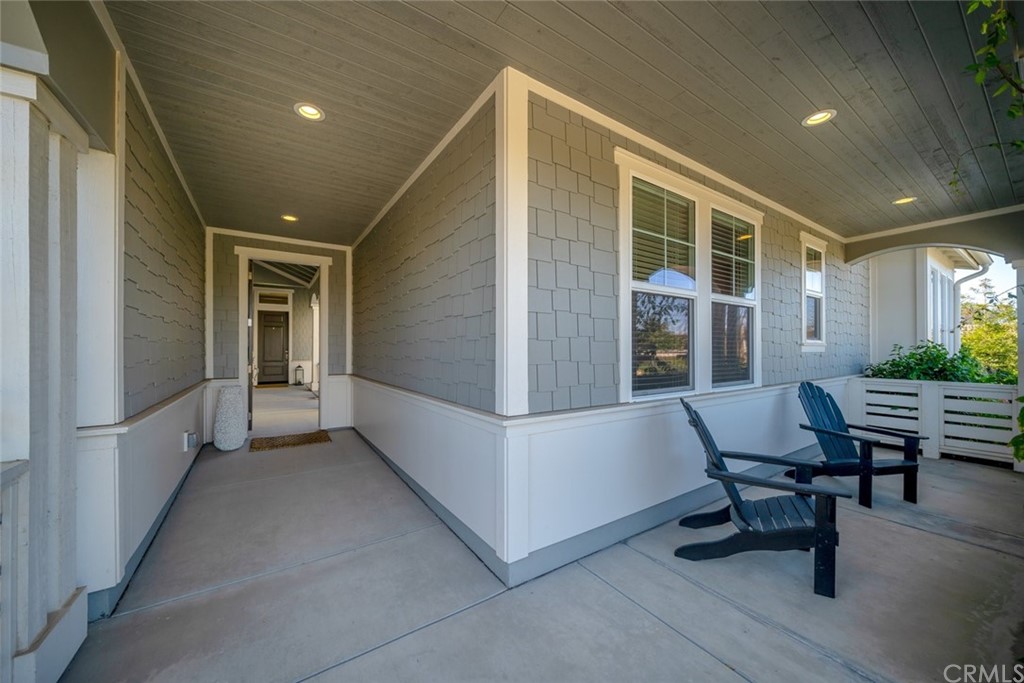 1481 Mesa Road Nipomo, CA 93444 - Photo 4 of 74 a view of a porch with chairs and a table