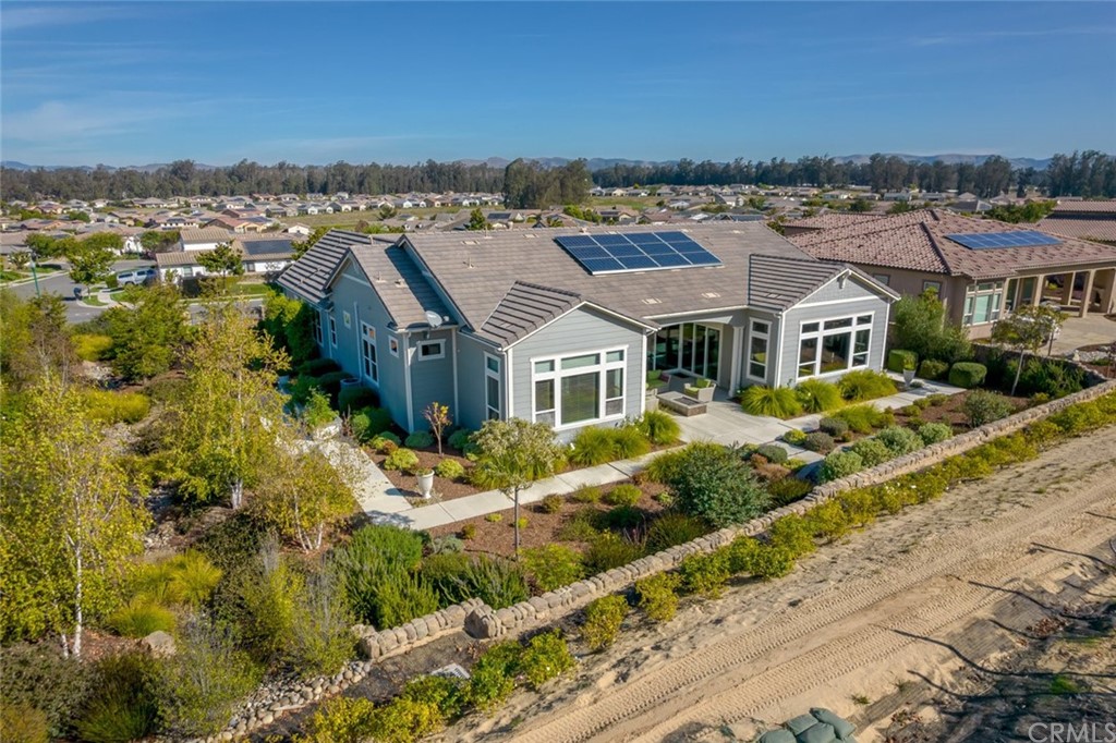 1481 Mesa Road Nipomo, CA 93444 - Photo 60 of 74 a aerial view of a house with a yard
