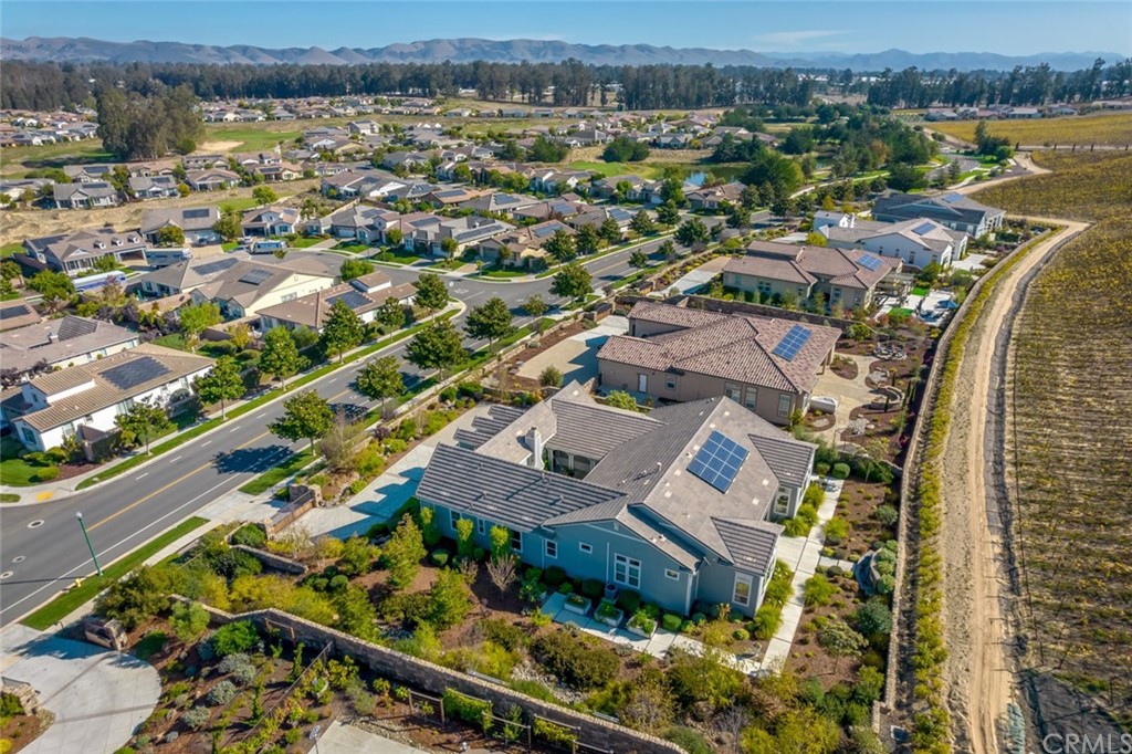 1481 Mesa Road Nipomo, CA 93444 - Photo 62 of 74 an aerial view of a house with a lake view